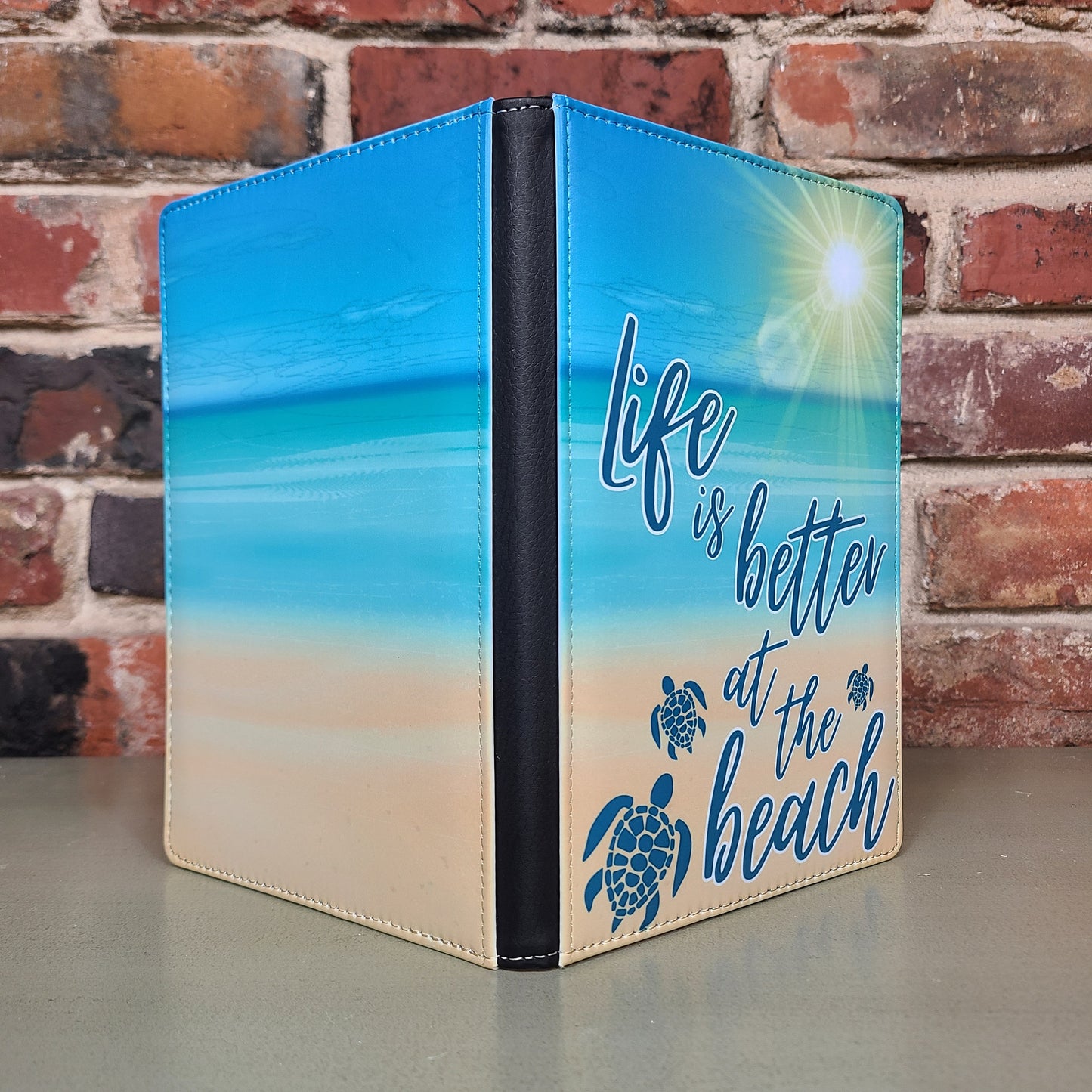 Beach Lover Stationery Journal Beach Life Beach Theme Sun and Sand Ocean Therapy Journal Sketchbook Wellness Journal