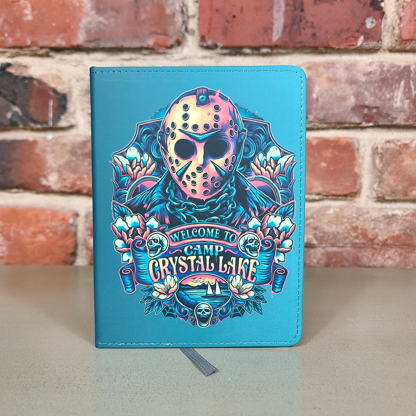 Jason Vorhees Halloween Journal Friday the 13th Horror Halloween Slasher Journal Gift for Scary Movie Lover Notebook